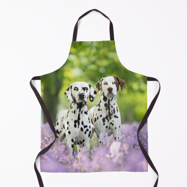 Item preview, Two Dalmatian Dogs Standing in a Field designed and sold by VanGaldo.