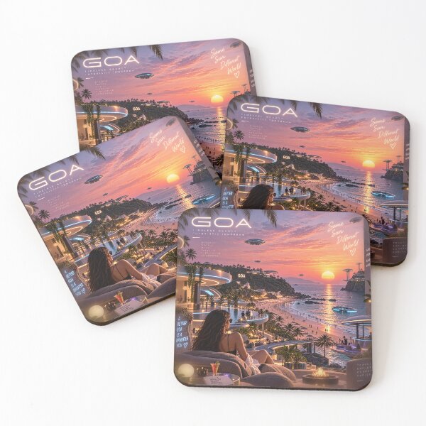 Item preview, Goa — Same Sun, Different World ✨? designed and sold by Goanheartprints.