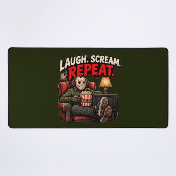 Item preview, Frightday Laugh Scream Repeat designed and sold by FrightDay.