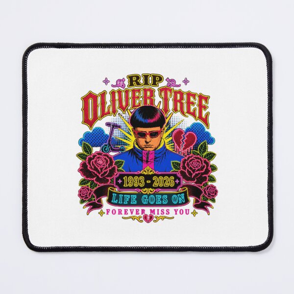 Item preview, Oliver Tree RIP Life Goes On Memorial designed and sold by markzickler.