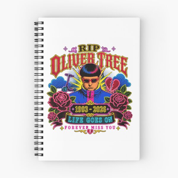 Item preview, Oliver Tree RIP Life Goes On Memorial designed and sold by markzickler.