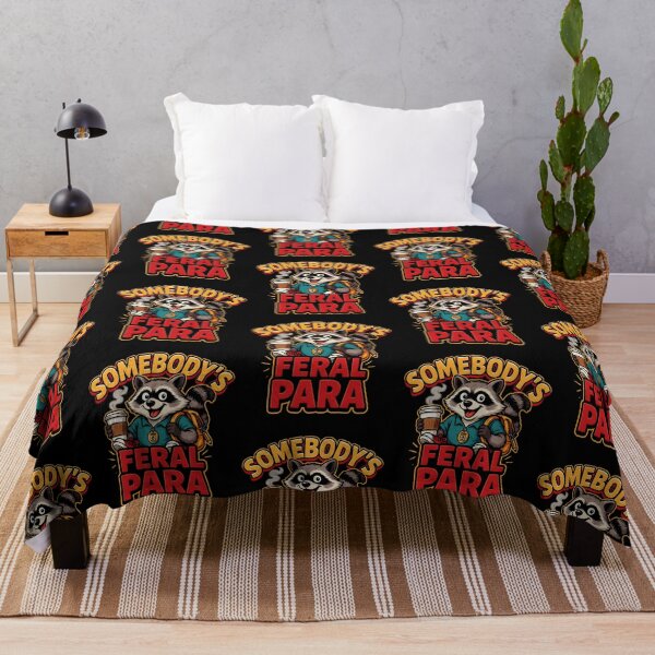 Item preview, Somebody’s Feral Para Cute Raccoon Paraprofessional Humor designed and sold by Redgiant87x.