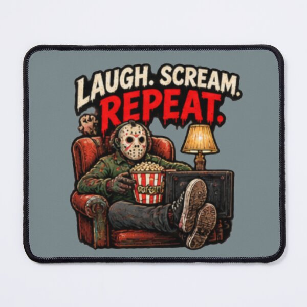 Item preview, Frightday Laugh Scream Repeat designed and sold by FrightDay.