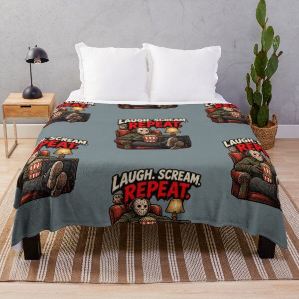 Item preview, Frightday Laugh Scream Repeat designed and sold by FrightDay.