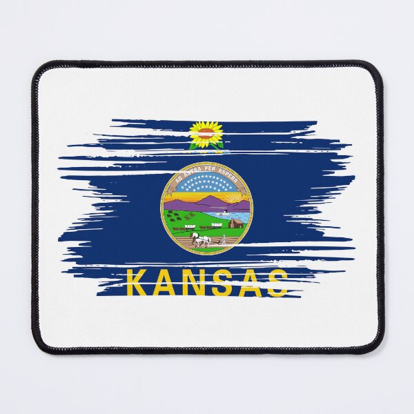 Item preview, Kansas Distressed Flag Veteran Gift Military Pride KS designed and sold by shitpostee.