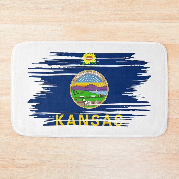Item preview, Kansas Distressed Flag Veteran Gift Military Pride KS designed and sold by shitpostee.