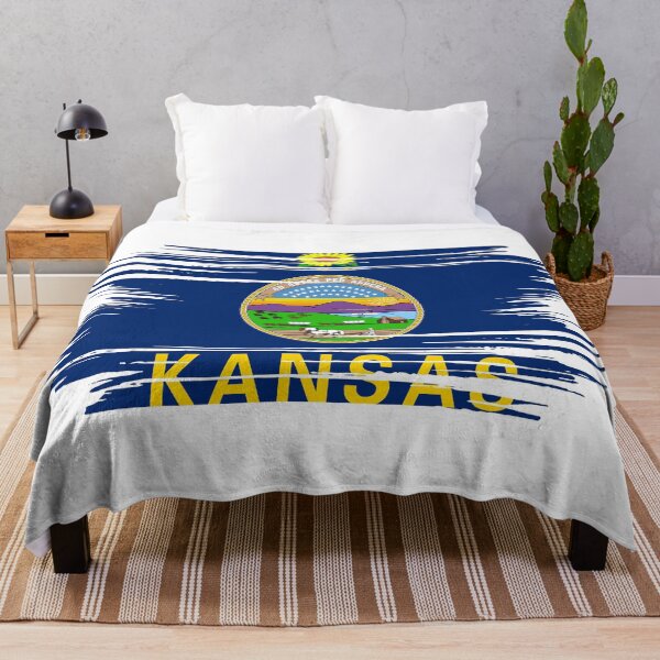 Item preview, Kansas Distressed Flag Veteran Gift Military Pride KS designed and sold by shitpostee.