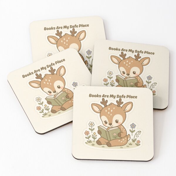 Item preview, Books are my safe place designed and sold by creativityisfun.