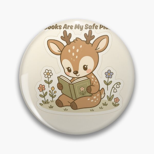 Item preview, Books are my safe place designed and sold by creativityisfun.