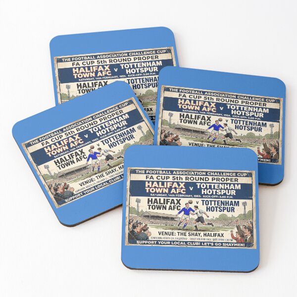Item preview, Halifax Town v Tottenham Hotspur 1953 FA Cup designed and sold by ArtworkNorth.