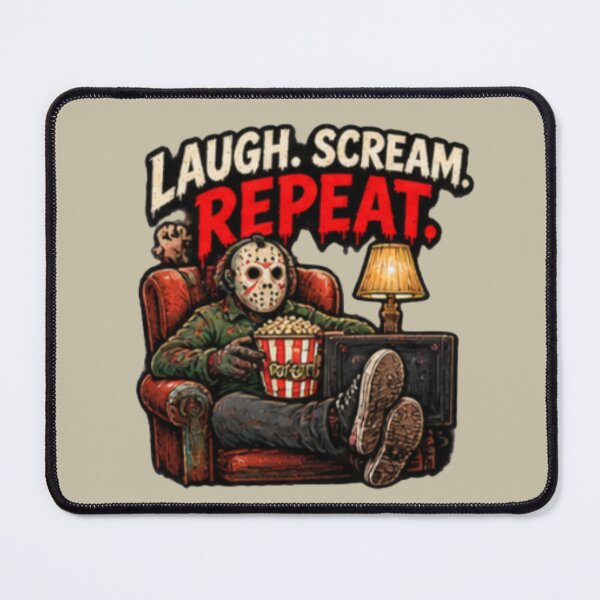 Item preview, Frightday Laugh Scream Repeat designed and sold by FrightDay.