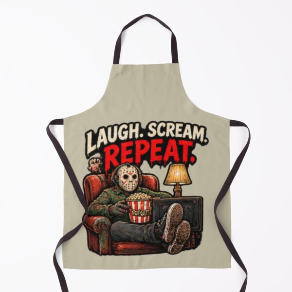 Item preview, Frightday Laugh Scream Repeat designed and sold by FrightDay.