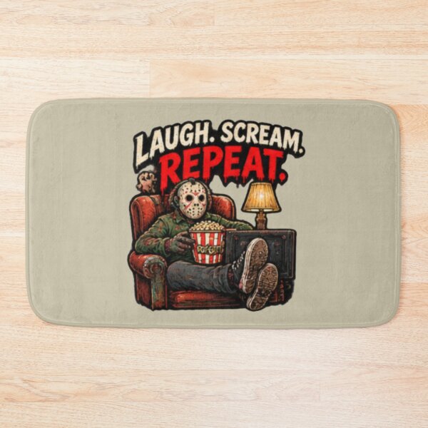 Item preview, Frightday Laugh Scream Repeat designed and sold by FrightDay.