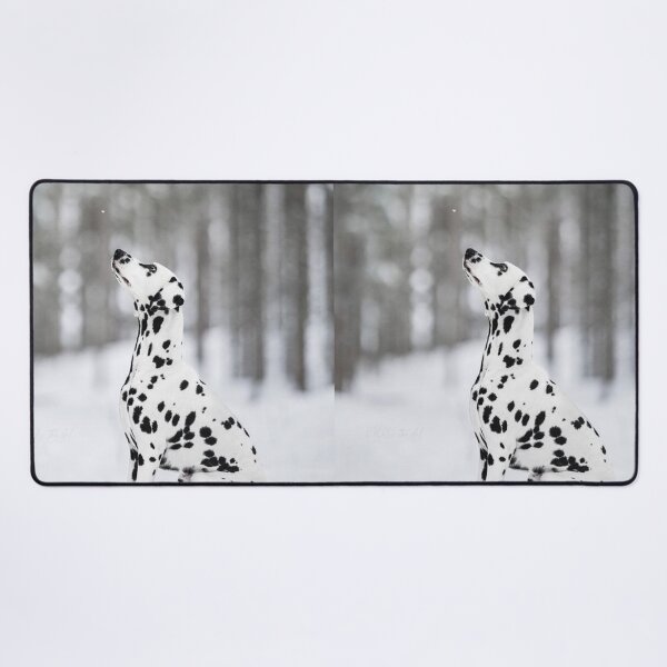 Item preview, Side Profile Portrait of a Dalmatian Dog Sitting designed and sold by VanGaldo.