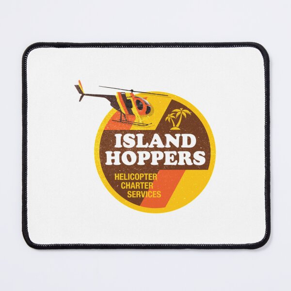 Item preview, Magnum PI Island Hoppers Retro Logo designed and sold by markzickler.