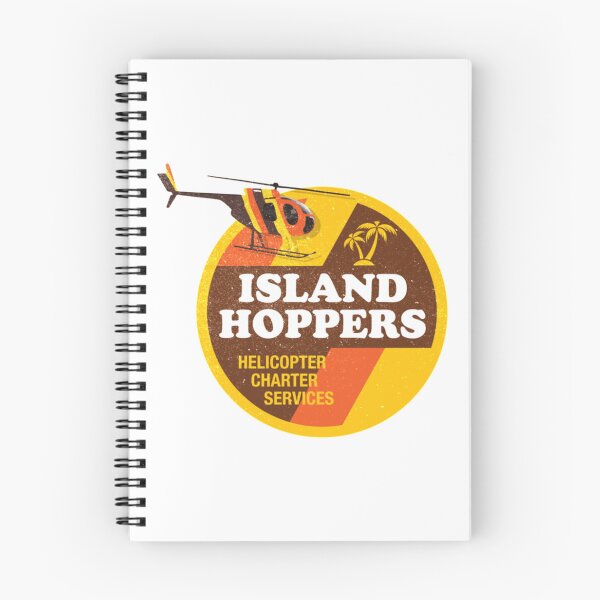 Item preview, Magnum PI Island Hoppers Retro Logo designed and sold by markzickler.