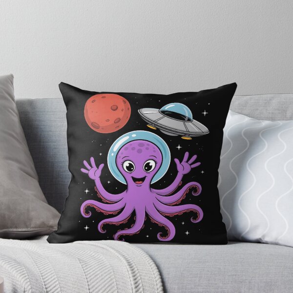 Item preview, Astronaut Octopus Space Helmet Ocean Sci Fi Graphic designed and sold by Alzasshop.