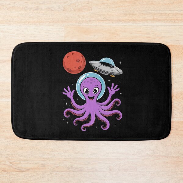 Item preview, Astronaut Octopus Space Helmet Ocean Sci Fi Graphic designed and sold by Alzasshop.