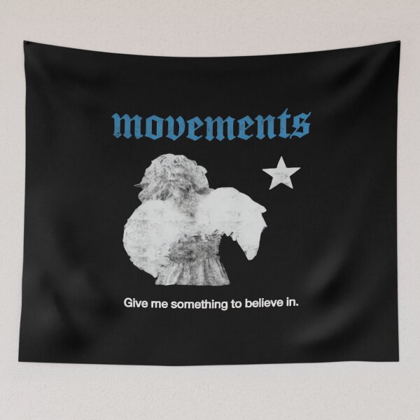 Item preview, Movements - A Harsh World For a Gentle Soul - Living Apology designed and sold by HexPopArt.