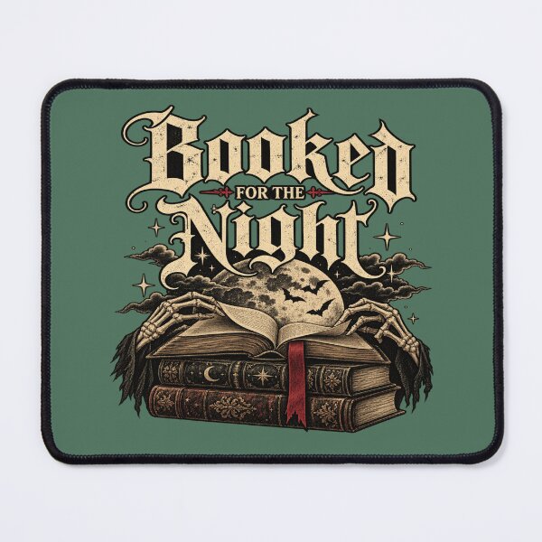 Item preview, Gothic Night Reader Book Lover designed and sold by POD DYNASTY | Original Print On Demand T-Shirt Graphics.