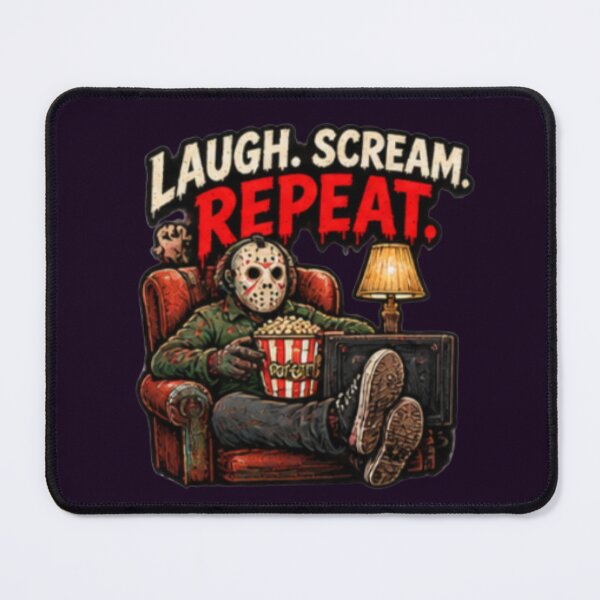 Item preview, Frightday Laugh Scream Repeat designed and sold by FrightDay.