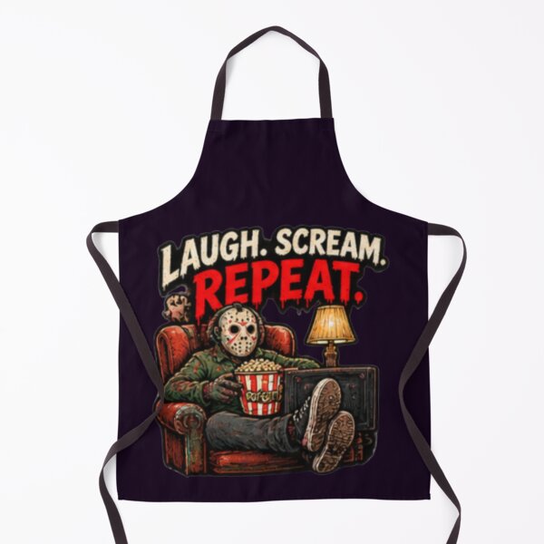 Item preview, Frightday Laugh Scream Repeat designed and sold by FrightDay.