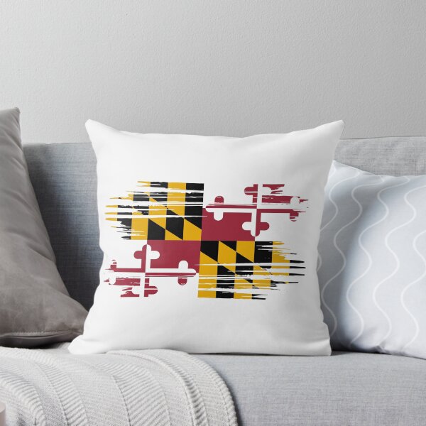 Item preview, Maryland Distressed Flag Veteran Gift Military Pride MD designed and sold by shitpostee.