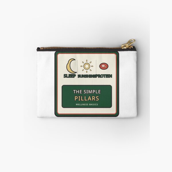 Item preview, Sleep Sunshine Protein Sticker MAHA Wellness Pillars Gift designed and sold by Jacqueline Flynt.