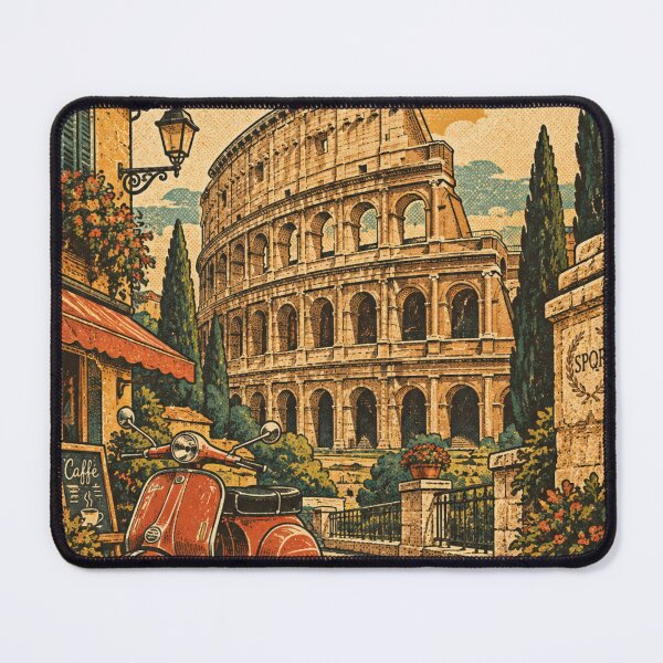 Item preview, Rome Vintage Travel designed and sold by The Wicked Herbarium.