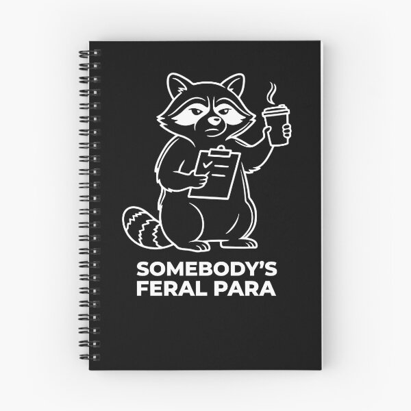Item preview, Somebody’s Feral Para Raccoon Special Education Humor designed and sold by Redgiant87x.