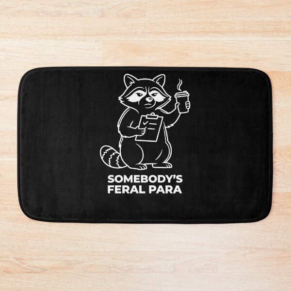 Item preview, Somebody’s Feral Para Raccoon Special Education Humor designed and sold by Redgiant87x.