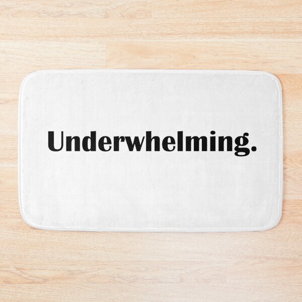 Item preview, Underwhelming designed and sold by IannelloDesign.