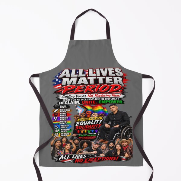 Item preview, ALL LIVES MATTER PERIOD® — Equality for All designed and sold by CommunityForAll.