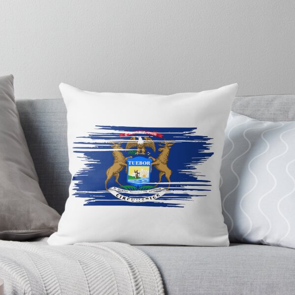 Item preview, Michigan Distressed Flag Veteran Gift Military Pride MI designed and sold by shitpostee.