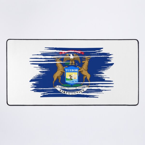 Item preview, Michigan Distressed Flag Veteran Gift Military Pride MI designed and sold by shitpostee.