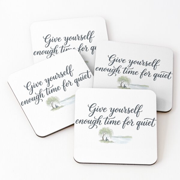 Item preview, Give Yourself Enough Time For Quiet designed and sold by ThePrintArt.