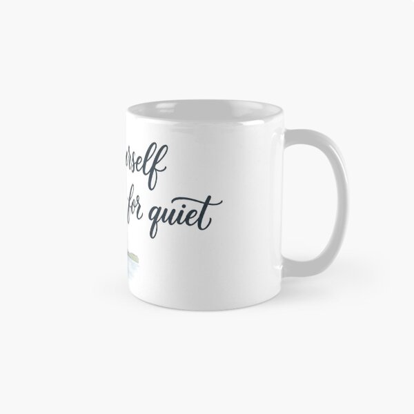 Item preview, Give Yourself Enough Time For Quiet designed and sold by ThePrintArt.