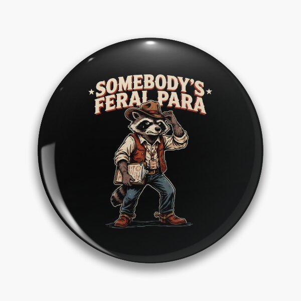 Item preview, Somebody’s Feral Para Funny Paraeducator Classroom Meme designed and sold by Redgiant87x.