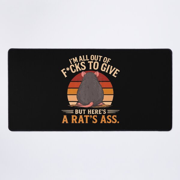 Item preview, I'M All Out Of F_Cks To Give But Here'S A Rat'S Ass designed and sold by Alzasshop.