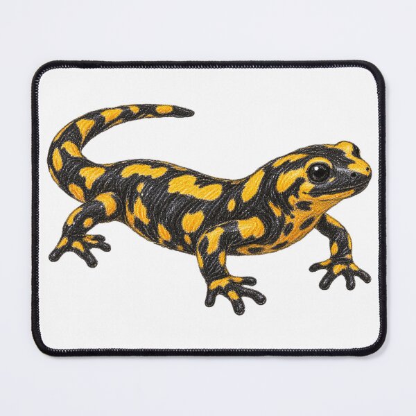 Item preview, Salamandra moteada – fauna europea designed and sold by JOANNASKAH.