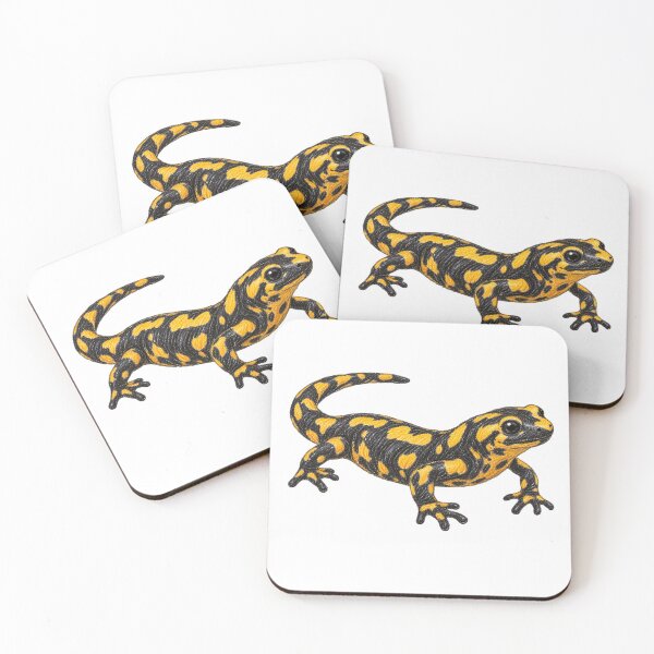 Item preview, Salamandra moteada – fauna europea designed and sold by JOANNASKAH.