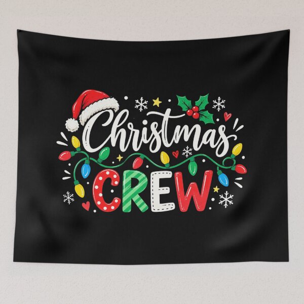 Item preview, Christmas Crew, Family Christmas Matching, Holiday Family, Festive Xmas Group Gift, Christmas Party designed and sold by Quiajia.