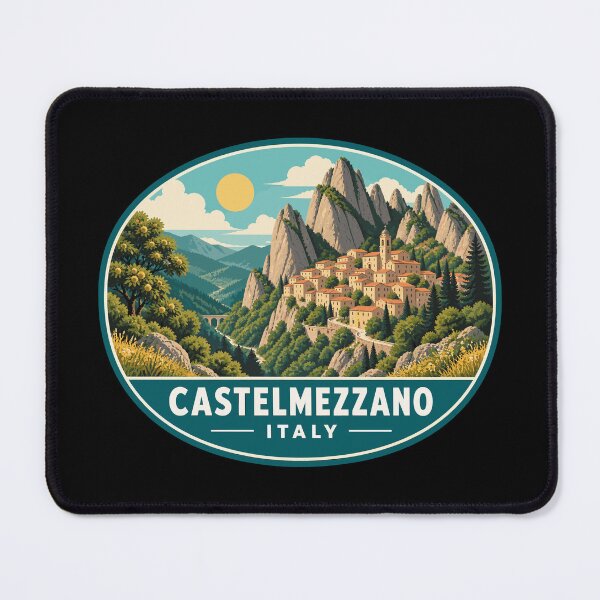 Item preview, Explore Castelmezzano in Italy Mountain Village Scenery designed and sold by turtlestart.