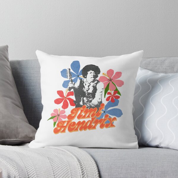 Item preview, Jimi Hendrix 60s Flower Power Portrait designed and sold by markzickler.