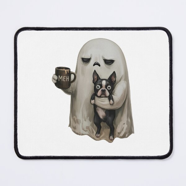 Item preview, Ghost Holding Dog Funny Halloween designed and sold by studio-ssaam.