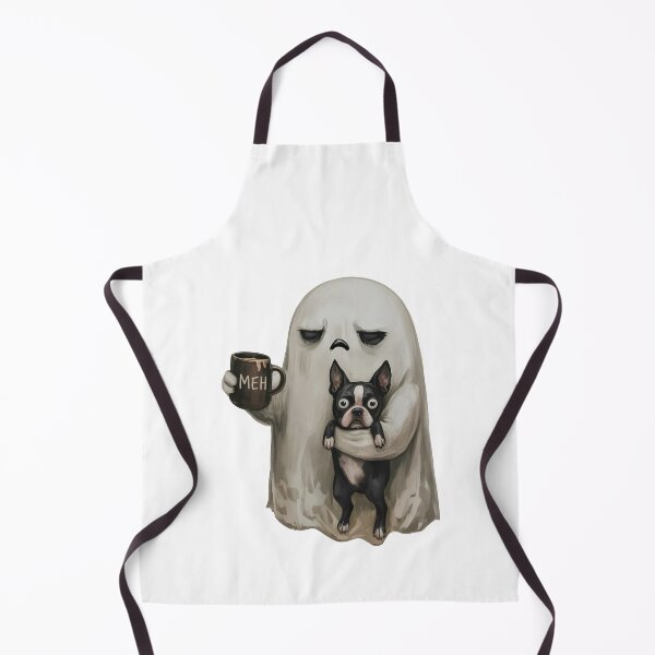 Item preview, Ghost Holding Dog Funny Halloween designed and sold by studio-ssaam.