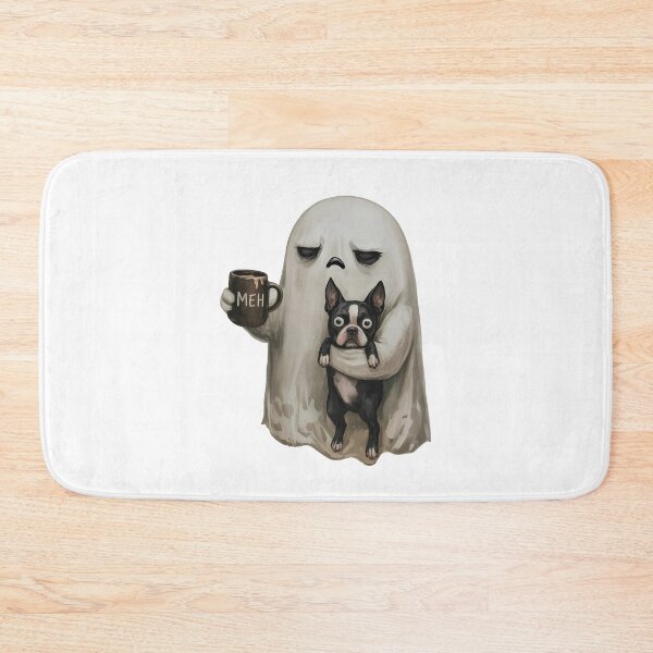 Item preview, Ghost Holding Dog Funny Halloween designed and sold by studio-ssaam.