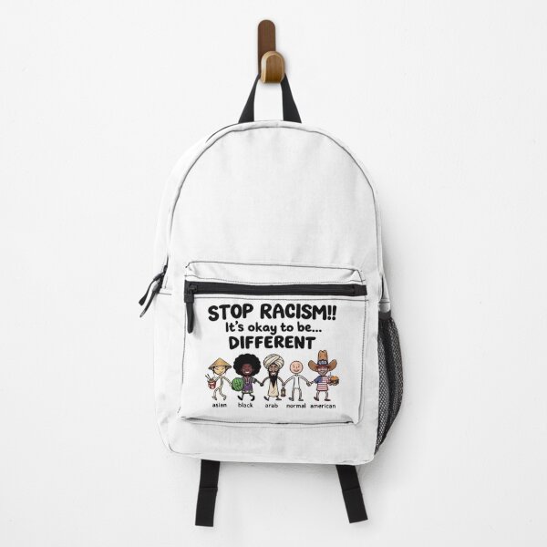 Item preview, Stop Racism!! It's Okay to Be Different – Diversity Equality Unity designed and sold by ZyziowskyArt.