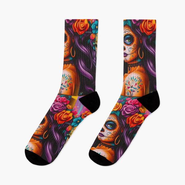 Item preview, Mexican Catrina and skeleton designed and sold by JALNERVION SHOP.