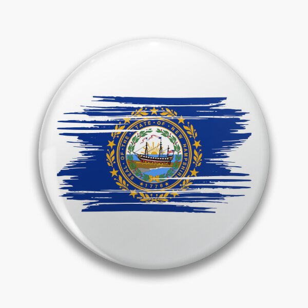 Item preview, New Hampshire Distressed Flag Veteran Gift Military Pride NH designed and sold by shitpostee.